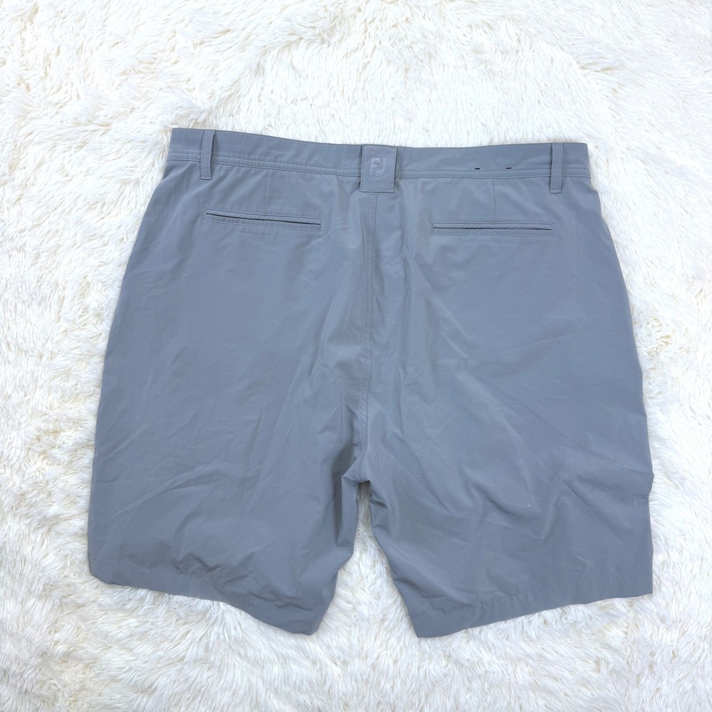 FootJoy Golf Shorts Mens 38 Gray Performance Stretch Flat Front FJ Golfcore - Picture 5 of 5